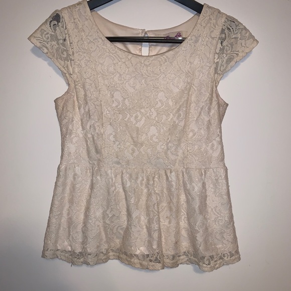 Emmelee for F.C. Tops - Peplum Blouse